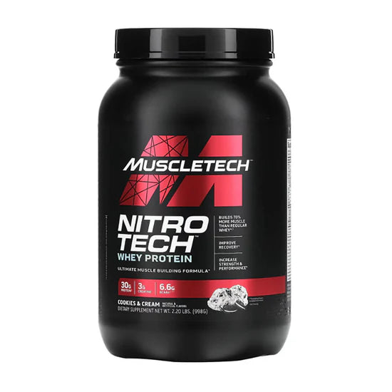 Nitro Tech, Whey protein (2 Lb) - Original