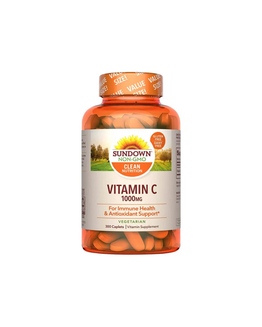 Vitamina C 1000 mg - 300 Cápsulas de Sundown
