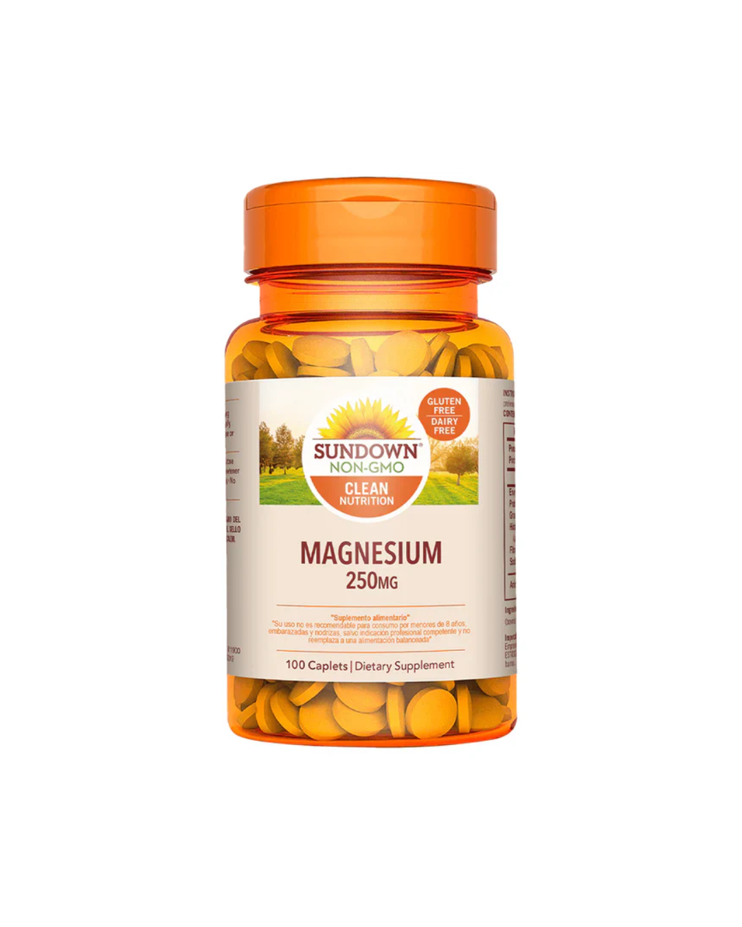 Magnesio 250 mg - 100 Cápsulas de Sundown