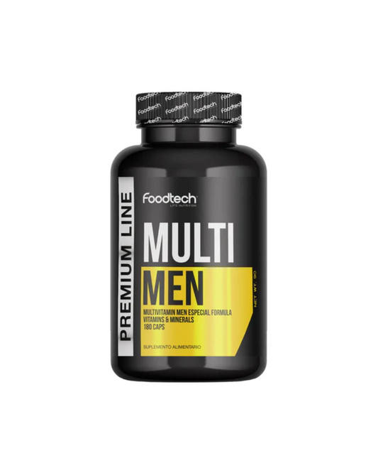 Multi Men Multivitamínico - 180 Cápsulas de Foodtech