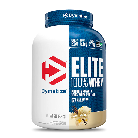 Proteina Suero de Leche - Elite 100% Whey 5 LBS - Vainilla