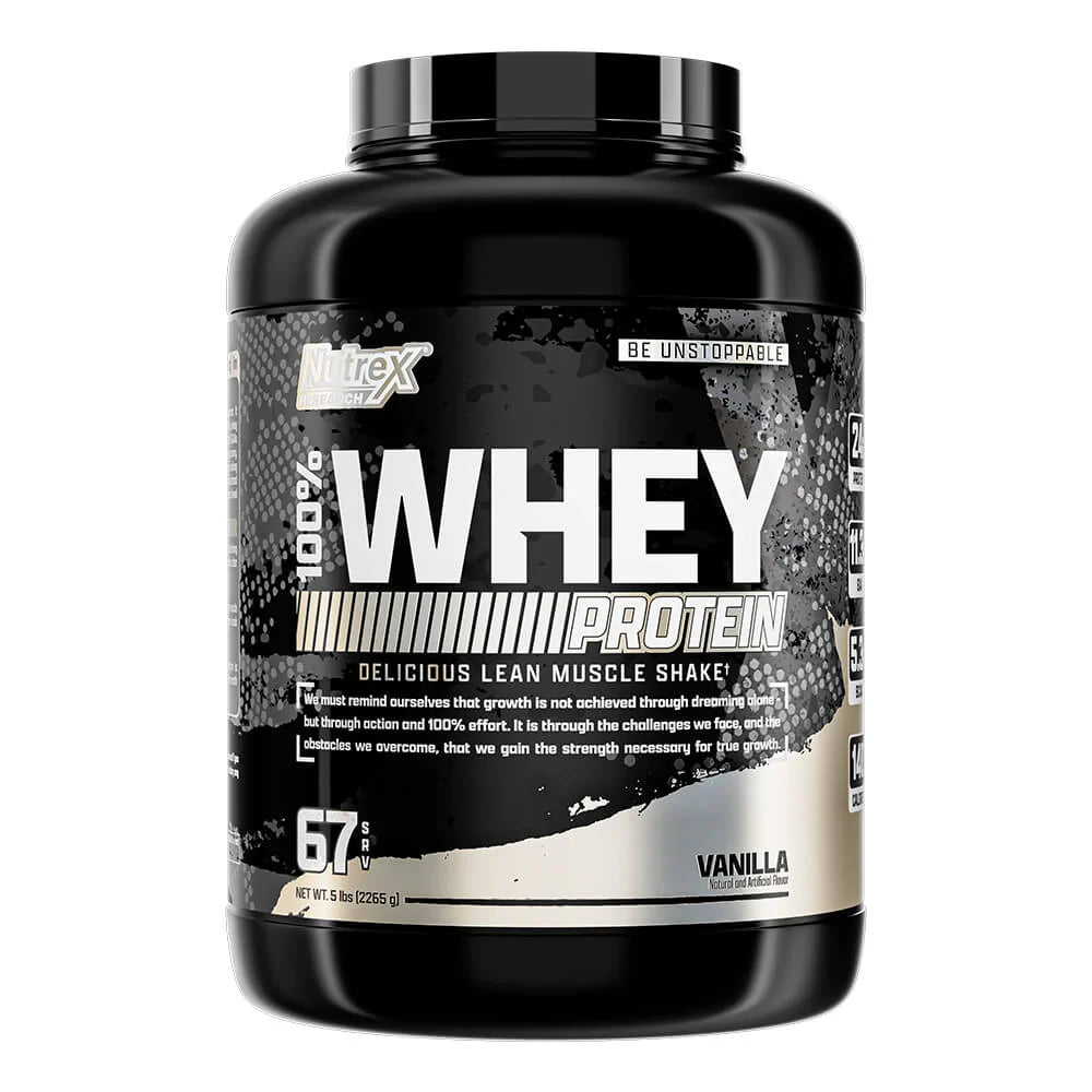 Proteina Suero de Leche - Whey 100% Whey 5 LBS - Vainilla