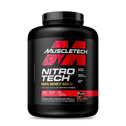 Nitro Tech 100% Whey Gold (5 Lb) - Chocolate