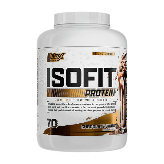 Proteina Nutrex Isofit 5 Lbs - 100% Whey Aislada - Vainilla Bean Ice Cream