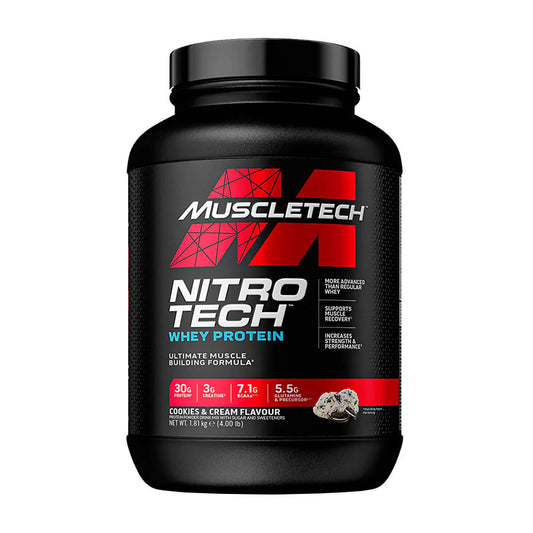 Nitro Tech, Whey protein (4Lb) - Original