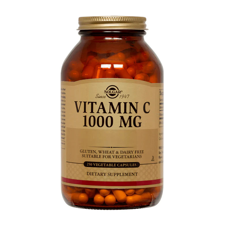 Vitamina C 1000 mg – 250 Cápsulas Vegetales de Solgar