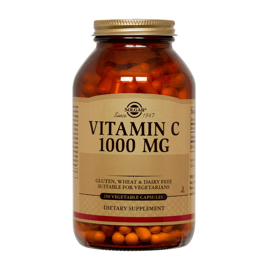Vitamina C 1000 mg – 250 Cápsulas Vegetales de Solgar