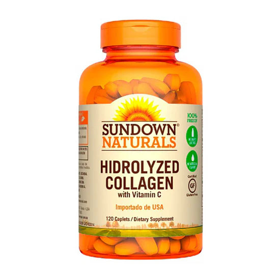COLAGENO HIDROLIZADO 1000 MG CON VIT C - 120 CAPS, SD