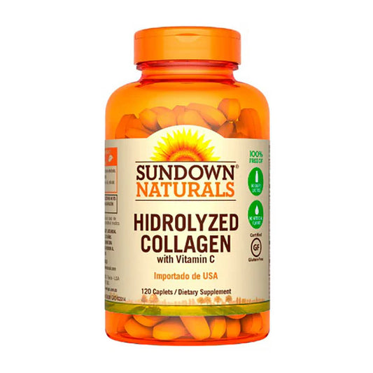 COLAGENO HIDROLIZADO 1000 MG CON VIT C - 120 CAPS, SD